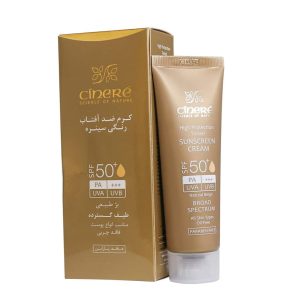 کرم ضد آفتاب رنگی +SPF50 (بژ طبیعی)