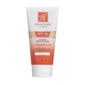 کرم ضد آفتاب مای SPF 60 رنگی مناسب پوست معمولی و خشک